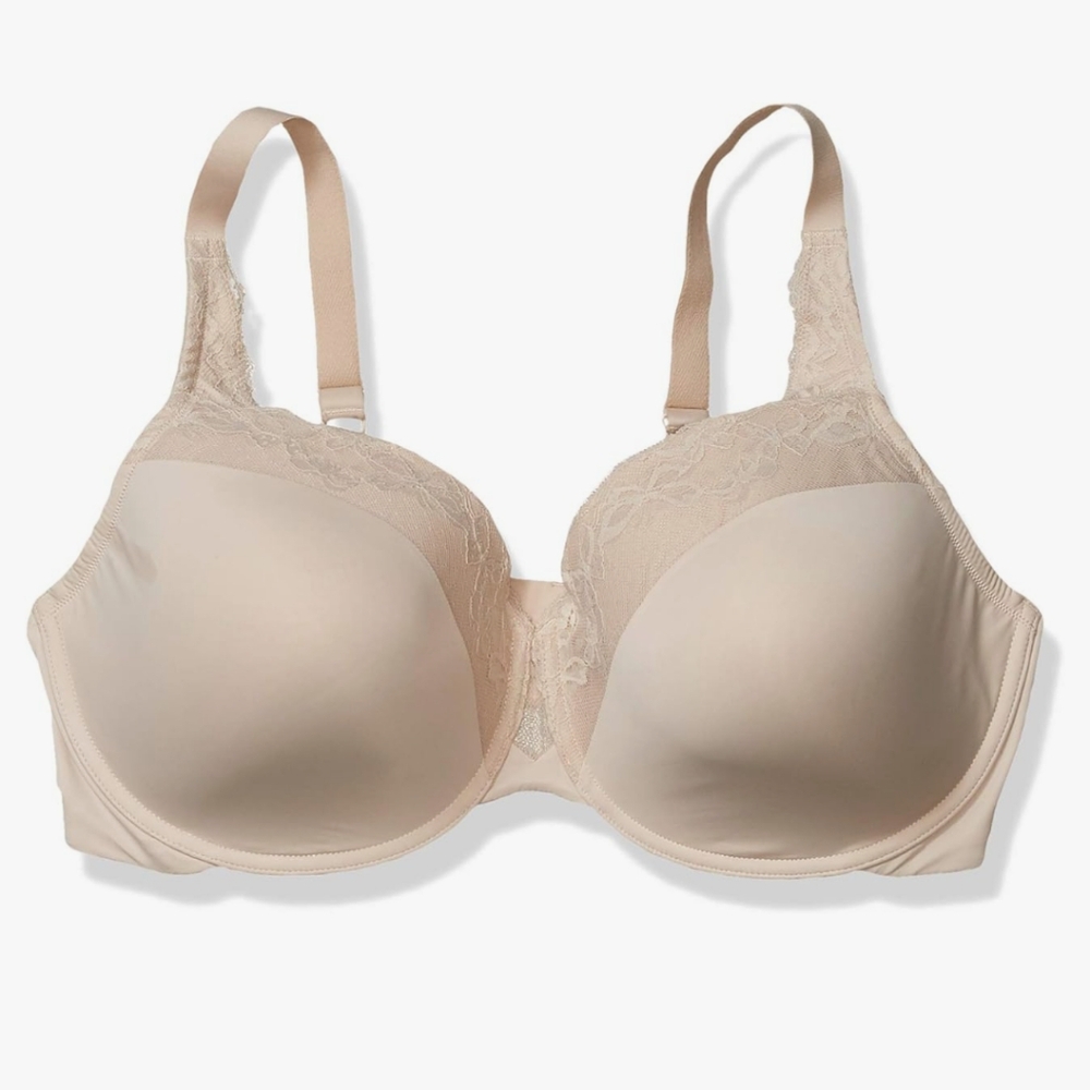 NWT Olga Cloud 9 Underwire Contour Bra with Lace